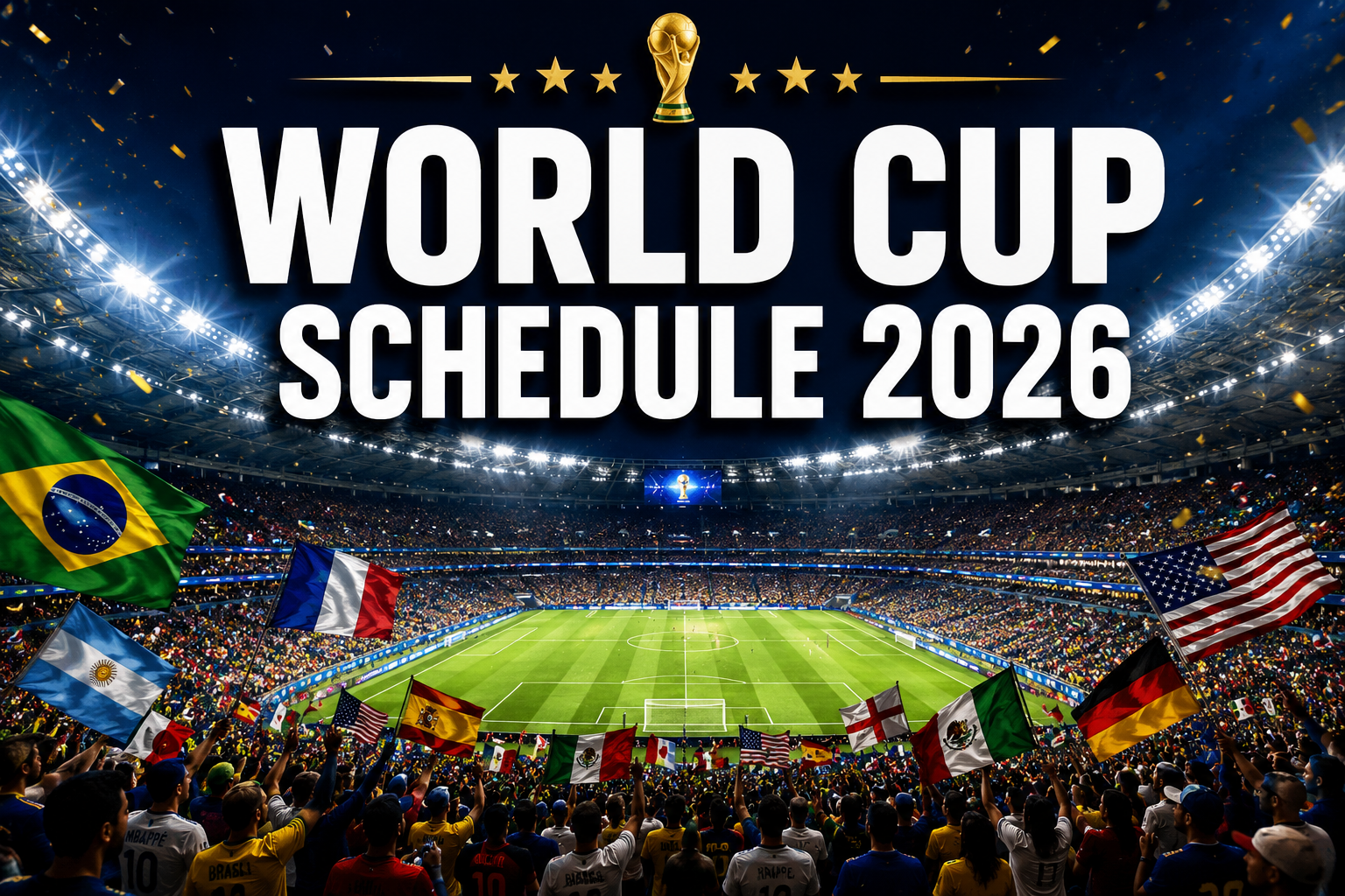 The Complete World Cup Schedule Guide: Dates, Venues, Brackets, and Everything Fans Need to Know