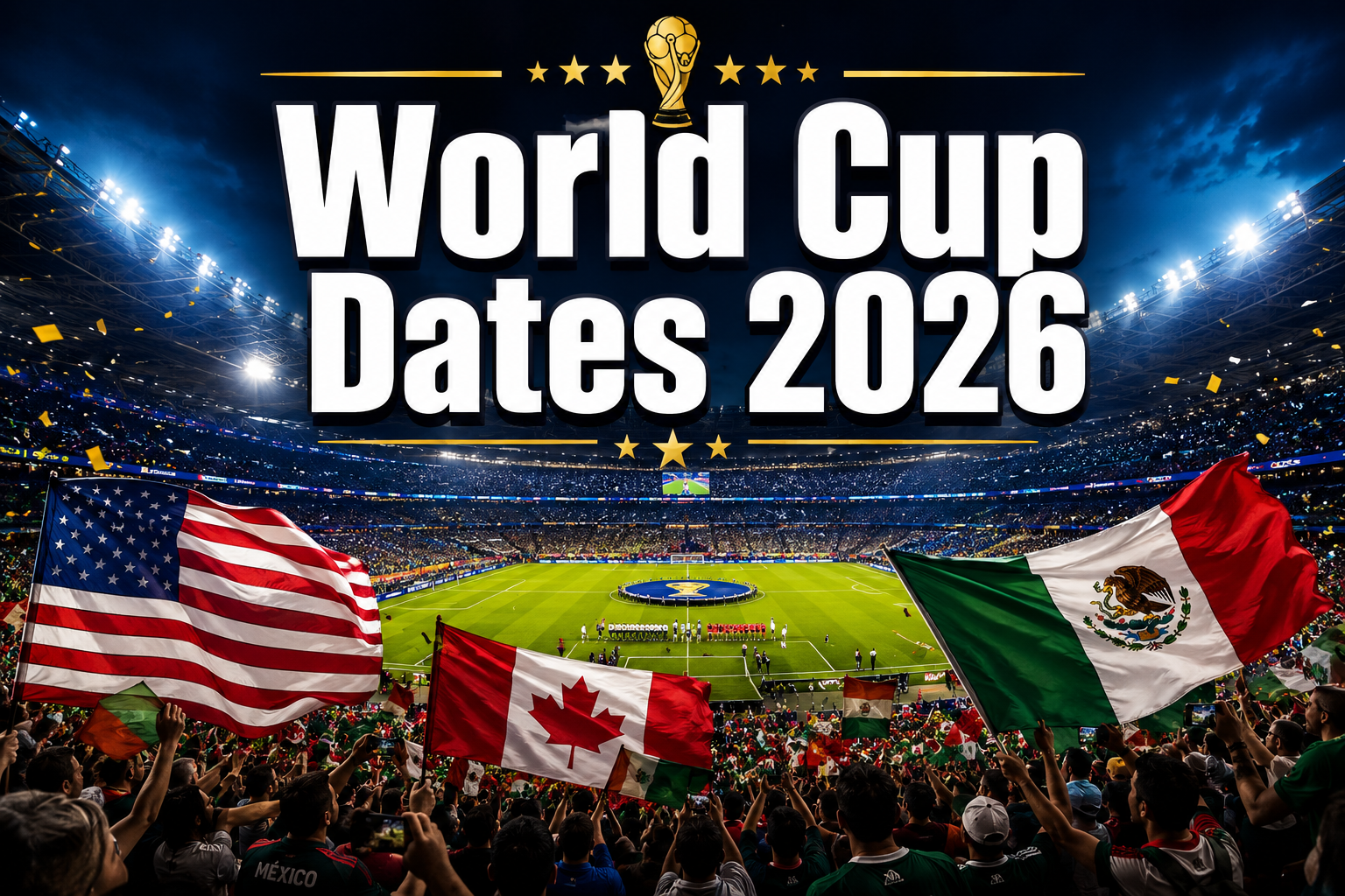 World Cup Dates 2026: The Complete Guide to Matches, Cities, Tickets and Teams