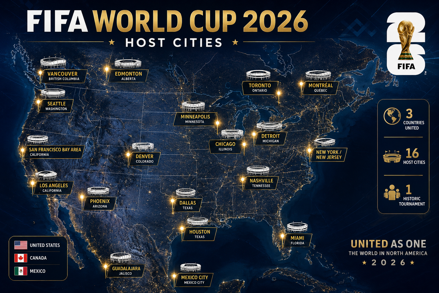 Which Countries Will Host the World Cup in 2026