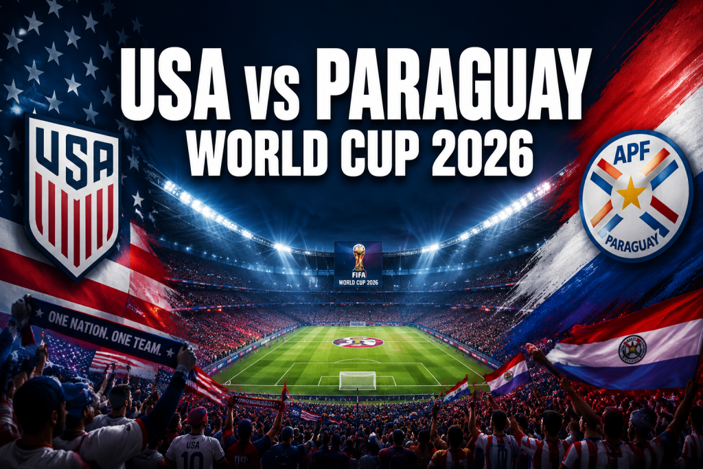 USA vs Paraguay World Cup 2026: Match Guide, Odds, Tactics and Everything Fans Need to Know
