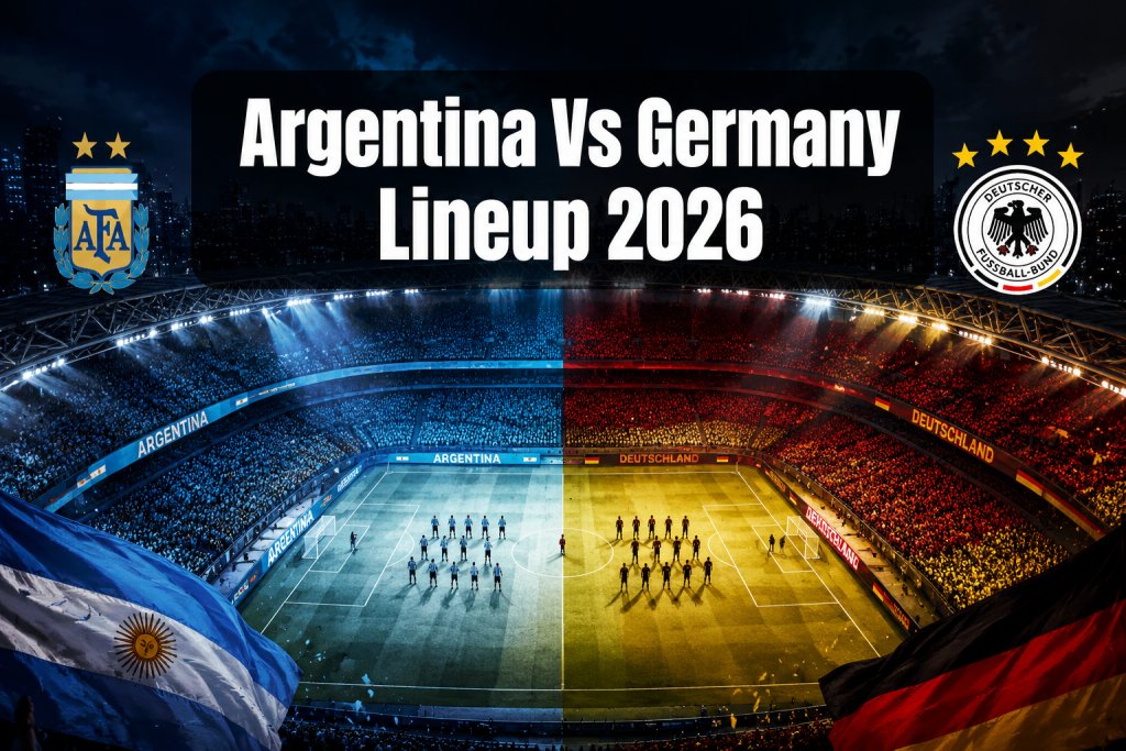 Argentina Vs Germany Lineup: Complete 2026 Tactical Breakdown and Squad Guide