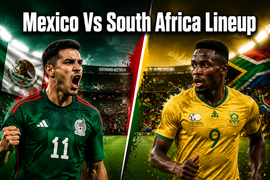 Mexico Vs South Africa Lineup: Complete Guide to the 2026 World Cup Opening Match