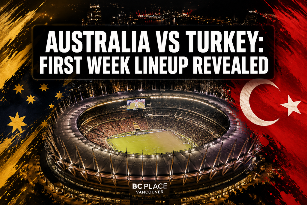 Australia VS Turkey Lineup First Week: Full Squads, Tactics, and Match Breakdown