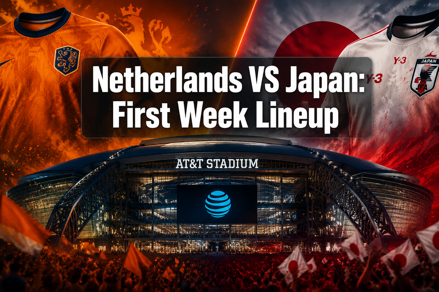 Netherlands VS Japan Lineup First Week: Complete Group F Guide for the 2026 World Cup