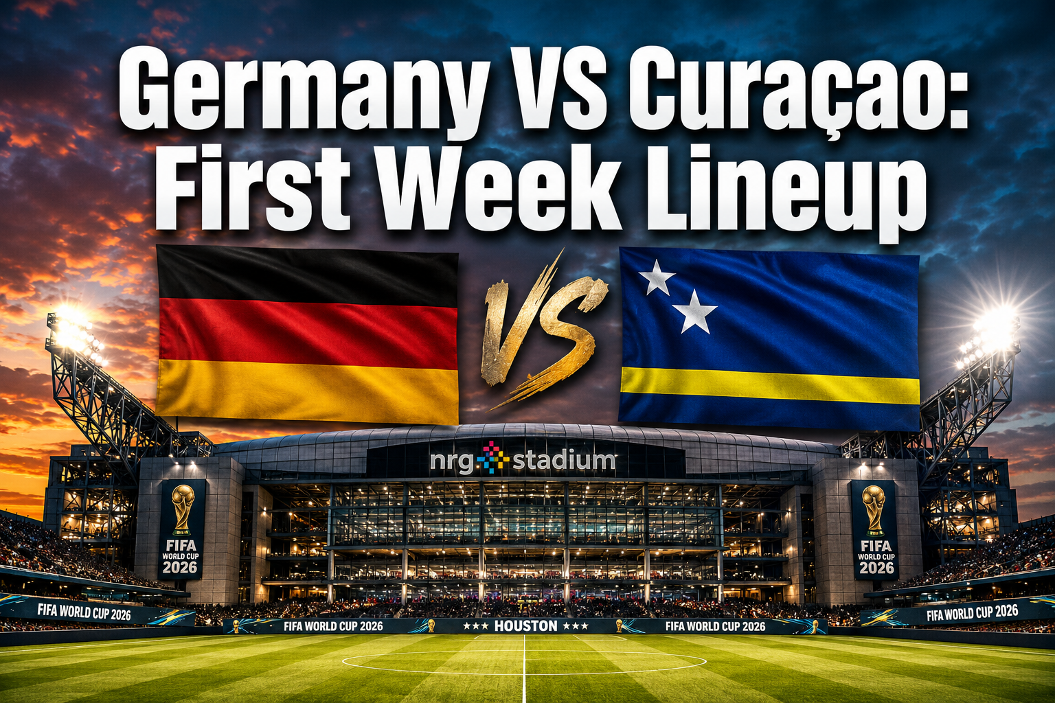 Germany VS Curaçao Lineup First Week: Complete World Cup 2026 Match Guide