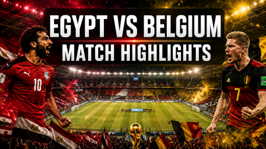 Egypt VS Belgium Match Highlights: The Full Story of a Gripping World Cup 2026 Draw