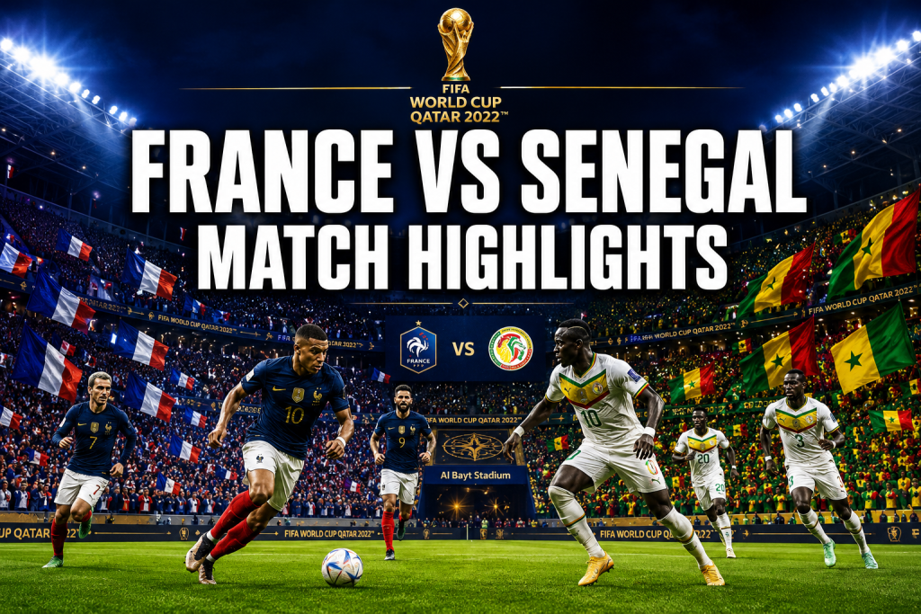 France VS Senegal Match Highlights: Full Breakdown of the 2026 World Cup Clash