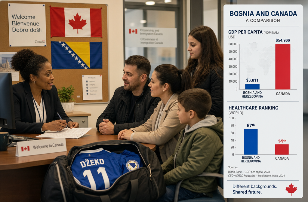 Is Bosnia Safer or Less Safe Than Canada?