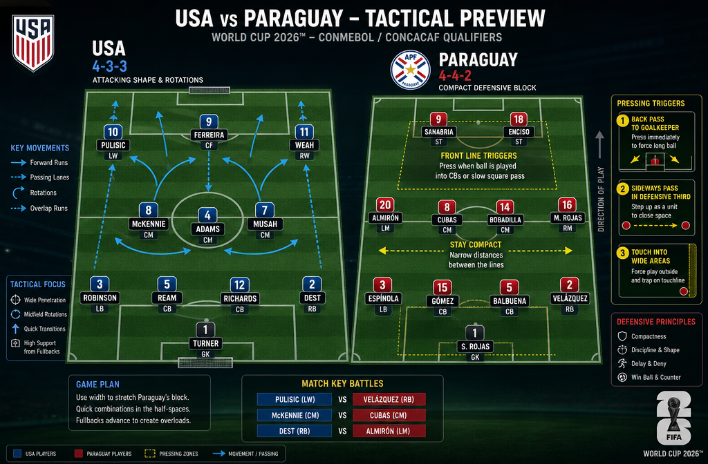 What Soccer Tactics Is Each Team Likely to Use?
