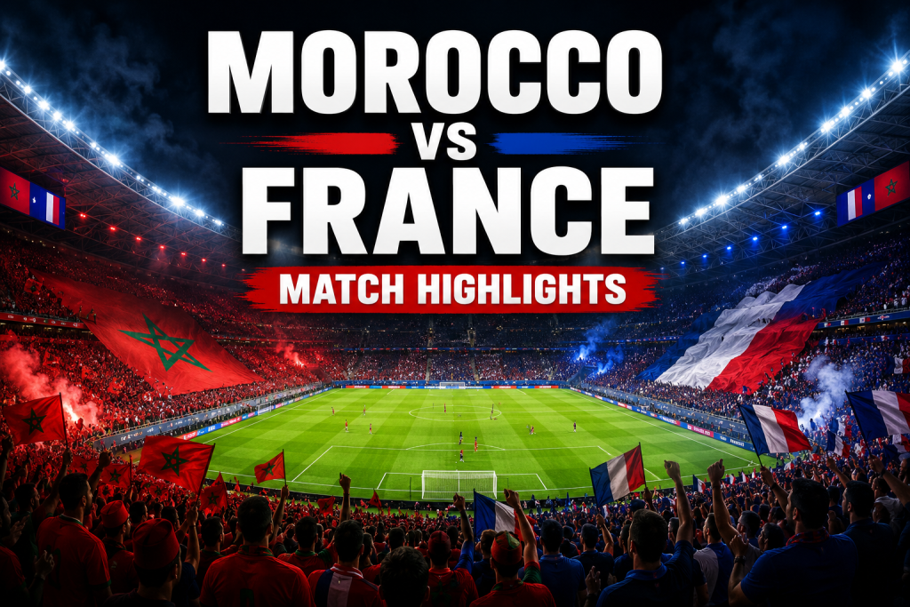 Morocco VS France Match Highlights: Full Breakdown of the 2026 World Cup Quarter-Final